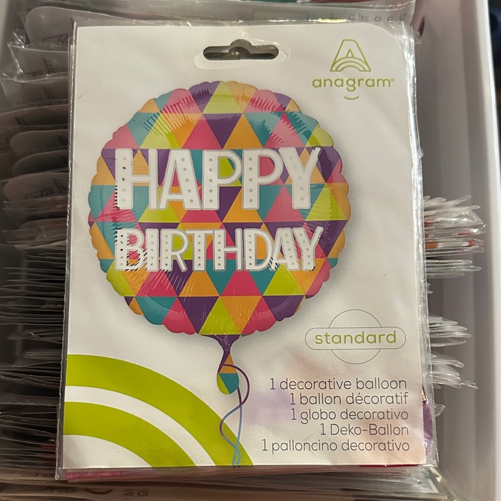 Anagram Happy Birthday Balloon